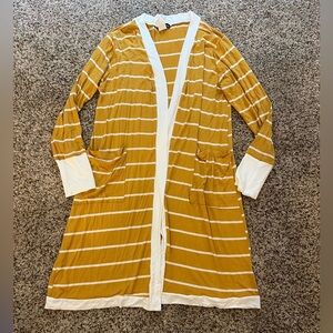 Women’s cardigan Small Mustard